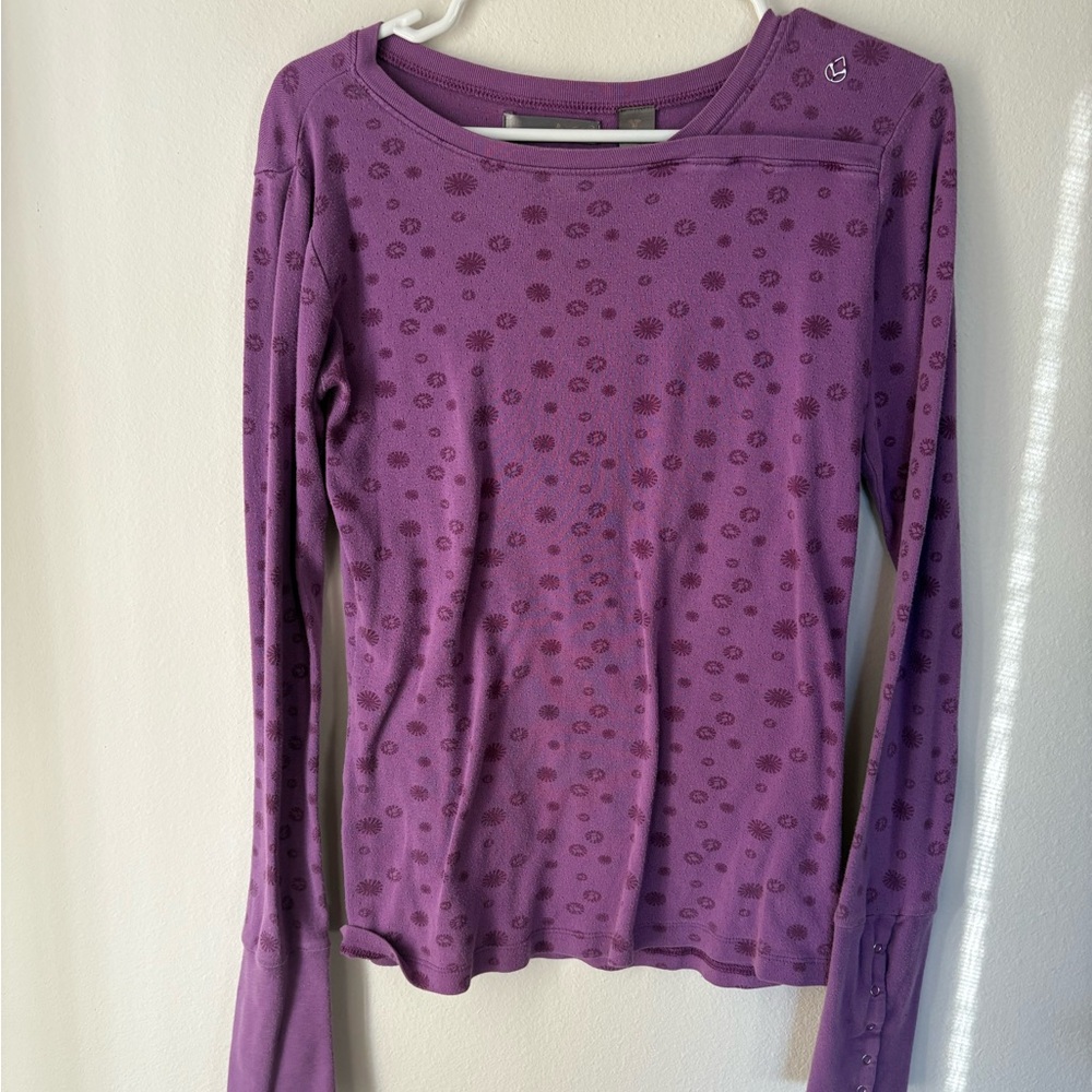 Purple Long Sleeve Women's Top